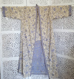 BETTY & UMA UPCYCLED COLLECTION - Betty long kimono/indian robe #005 -