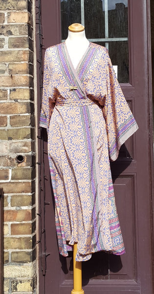 Annie long kimono/indian robe #12 - BETTY & UMA UPCYCLED COLLECTION  