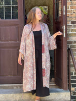 Betty long kimono/indian robe i mjuk rasgulla  #8 - 50% REA - BETTY & UMA UPCYCLED COLLECTION