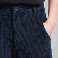 Dedicated Workwear Pants Vara Corduroy navy, black iris manchesterbyxor