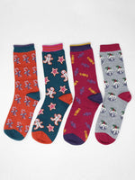 Thought Christmas Treats Socks Set of Four Box